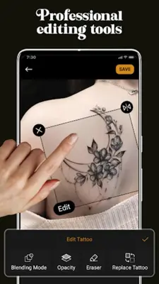 Tattoo Maker, Diseñar Tatuajes android App screenshot 3